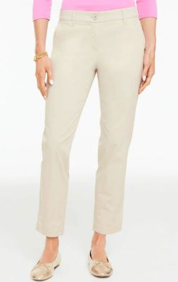 Talbots Heritage Twill Perfect Crop capri pants